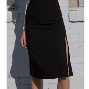 Brandy Melville Phoebe Skirt Black